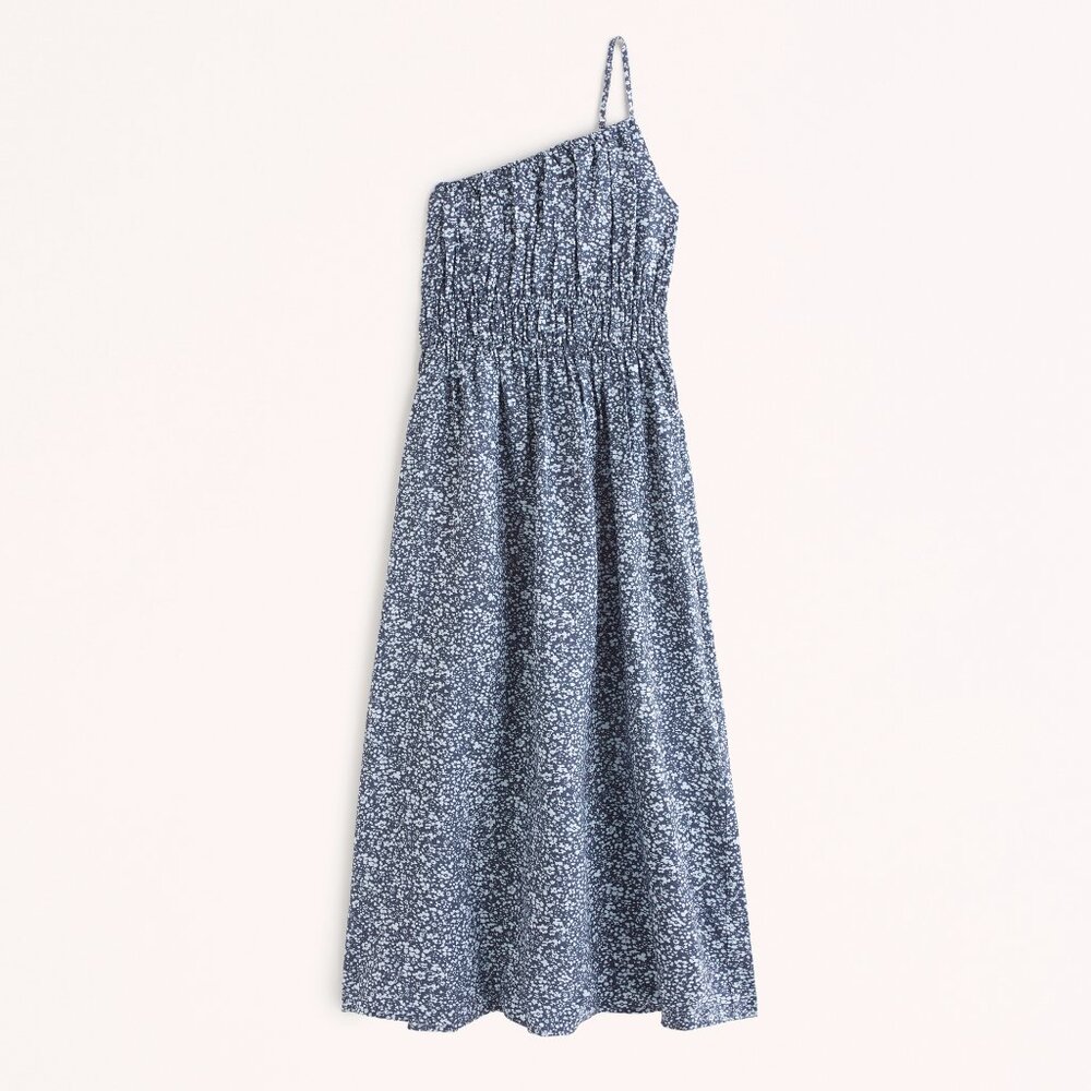 Abercrombie One Shoulder Maxi Dress